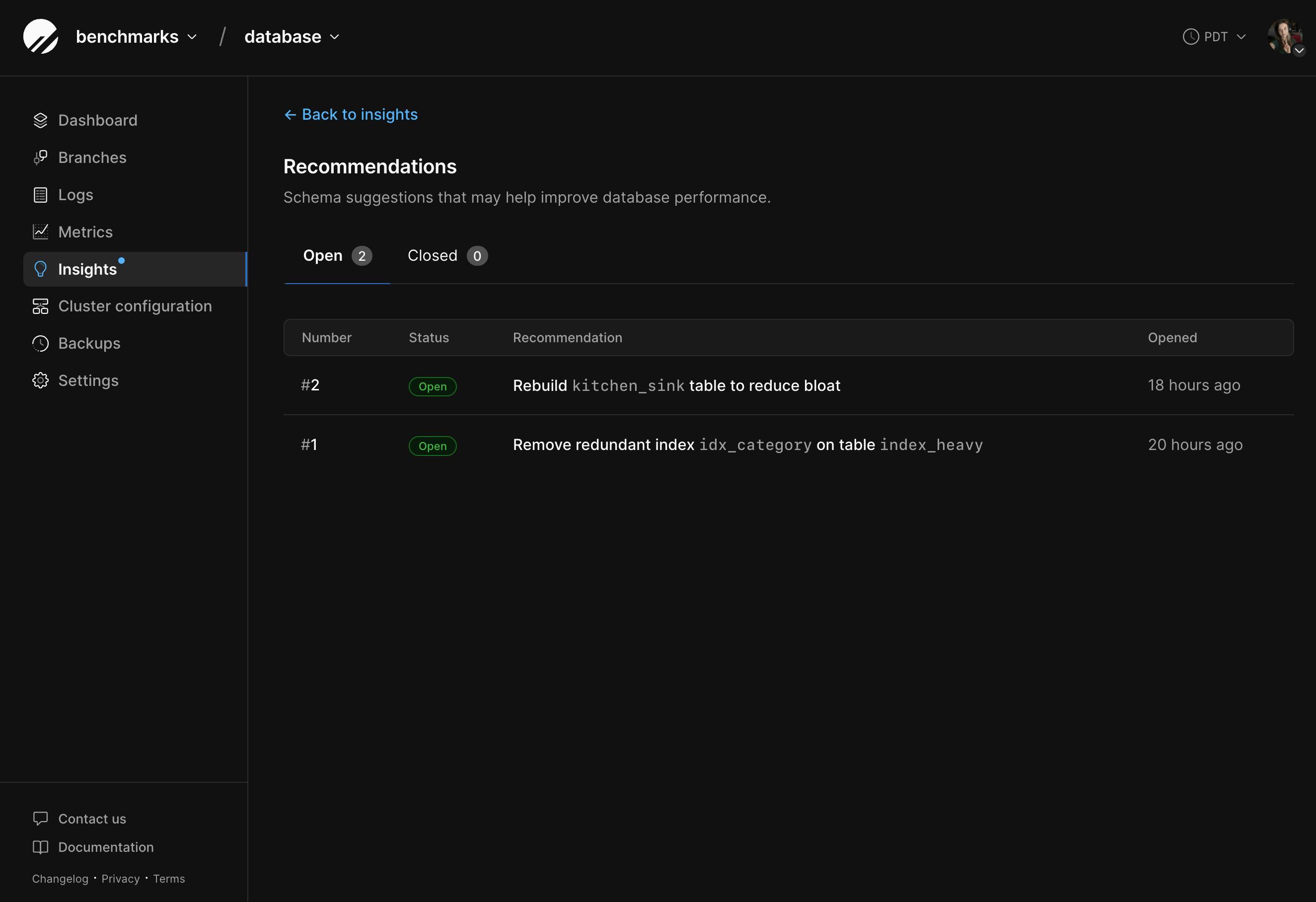 PostgreSQL Schema recommendations