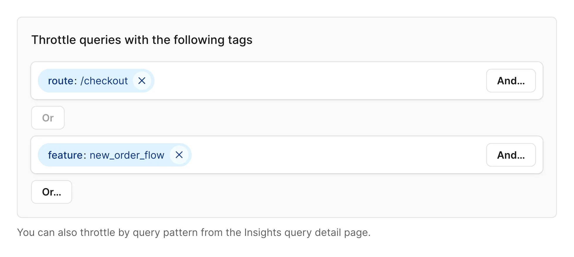 Traffic Control rule